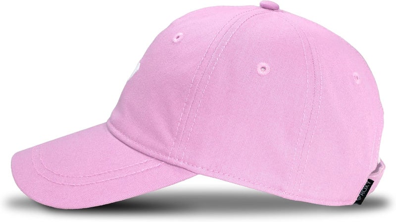 Roxy Girls' Embroidered Baseball Cap | Dad Hat | Adjustable | Sun Protection | Beach | Vacation | Cotton - - Image 3